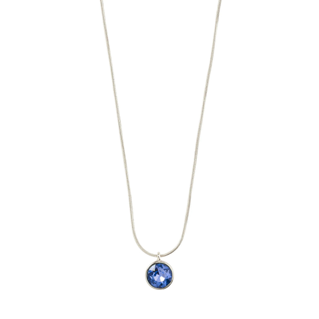CALLIE SILVER PLATED NECKLACE