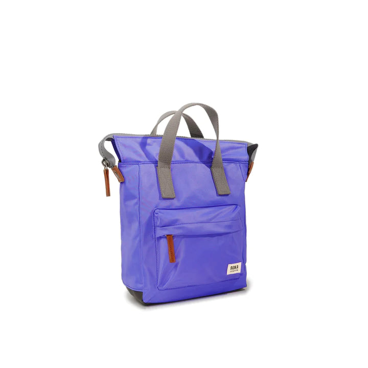 BANTRY B RECYCLED NYLON SMALL SIMPLE PURPLE BACKPACK