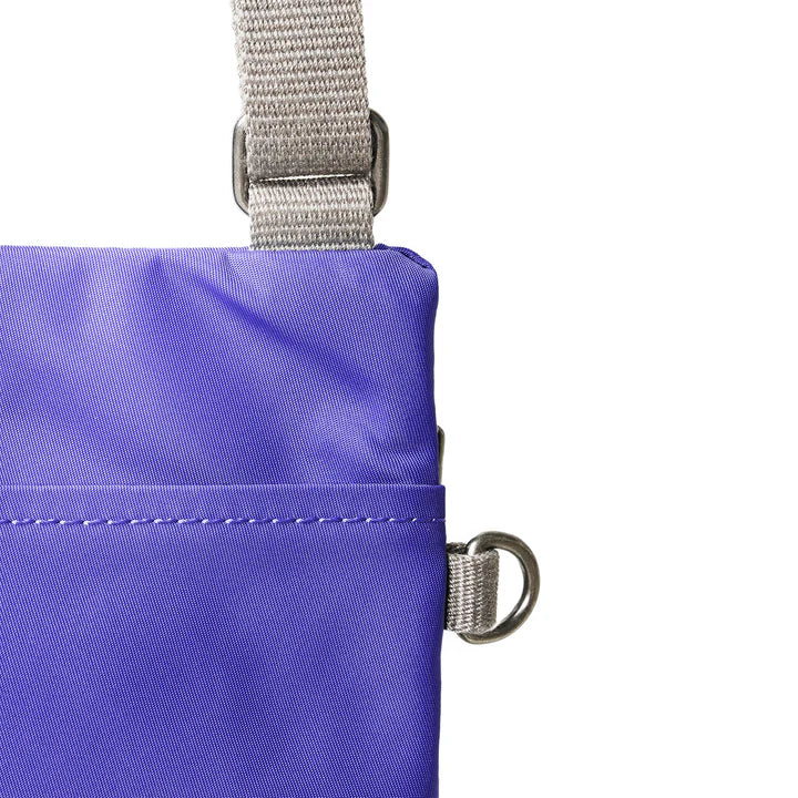 CHELSEA SIMPLE PURPLE RECYCLED NYLON SMALL SLING BAG