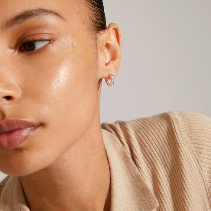 URSZULA SILVER PLATED EARRINGS