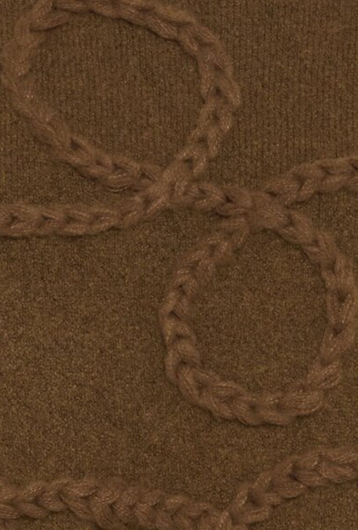 MEDI DECO JUMPER TOFFEE MELANGE