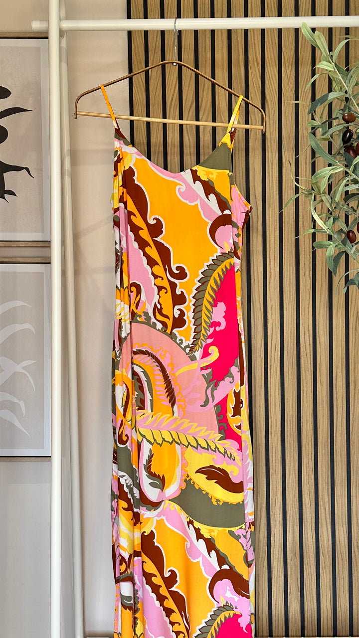 MMJOELLA SLIP DRESS YARROW