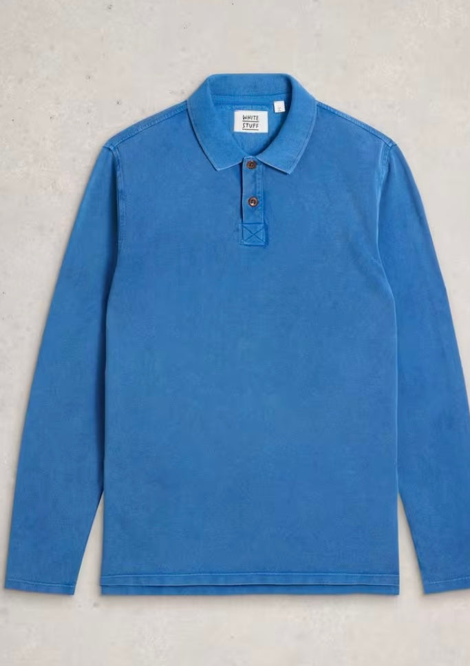 LS UTILITY POLO MID BLUE
