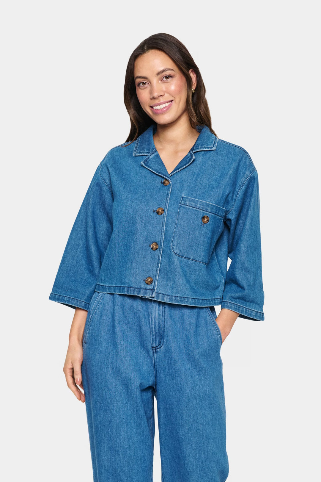 MEDIUM DENIM BLUE KAYO SHIRT