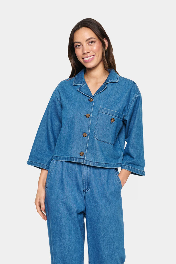 MEDIUM DENIM BLUE KAYO SHIRT