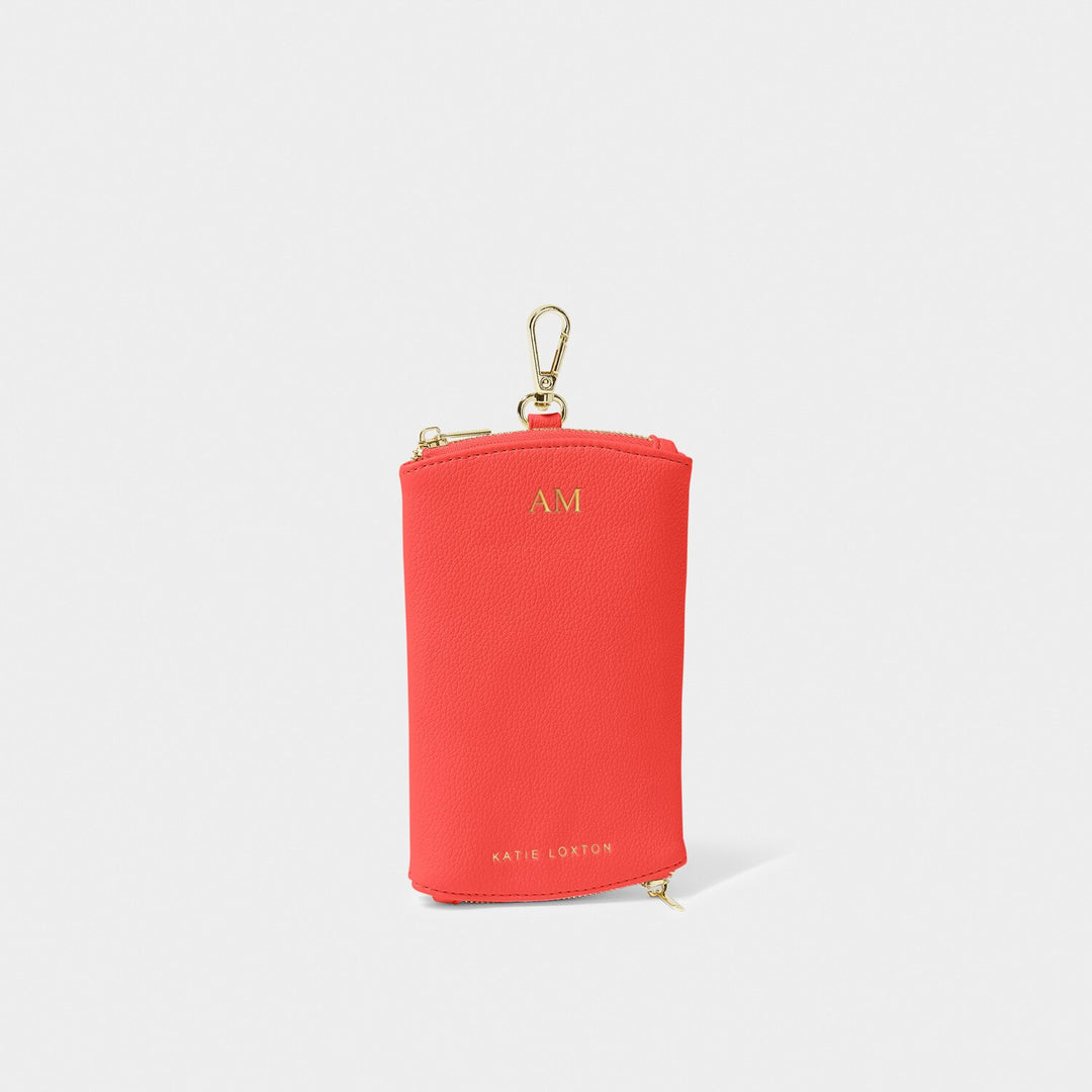 CLIP ON SUNGLASSES CASE SUNSET CORAL