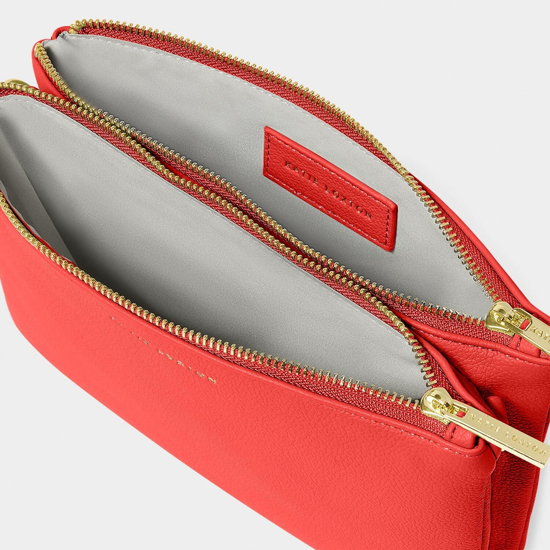 DUO POUCH SUNSET CORAL 16CM 24CM