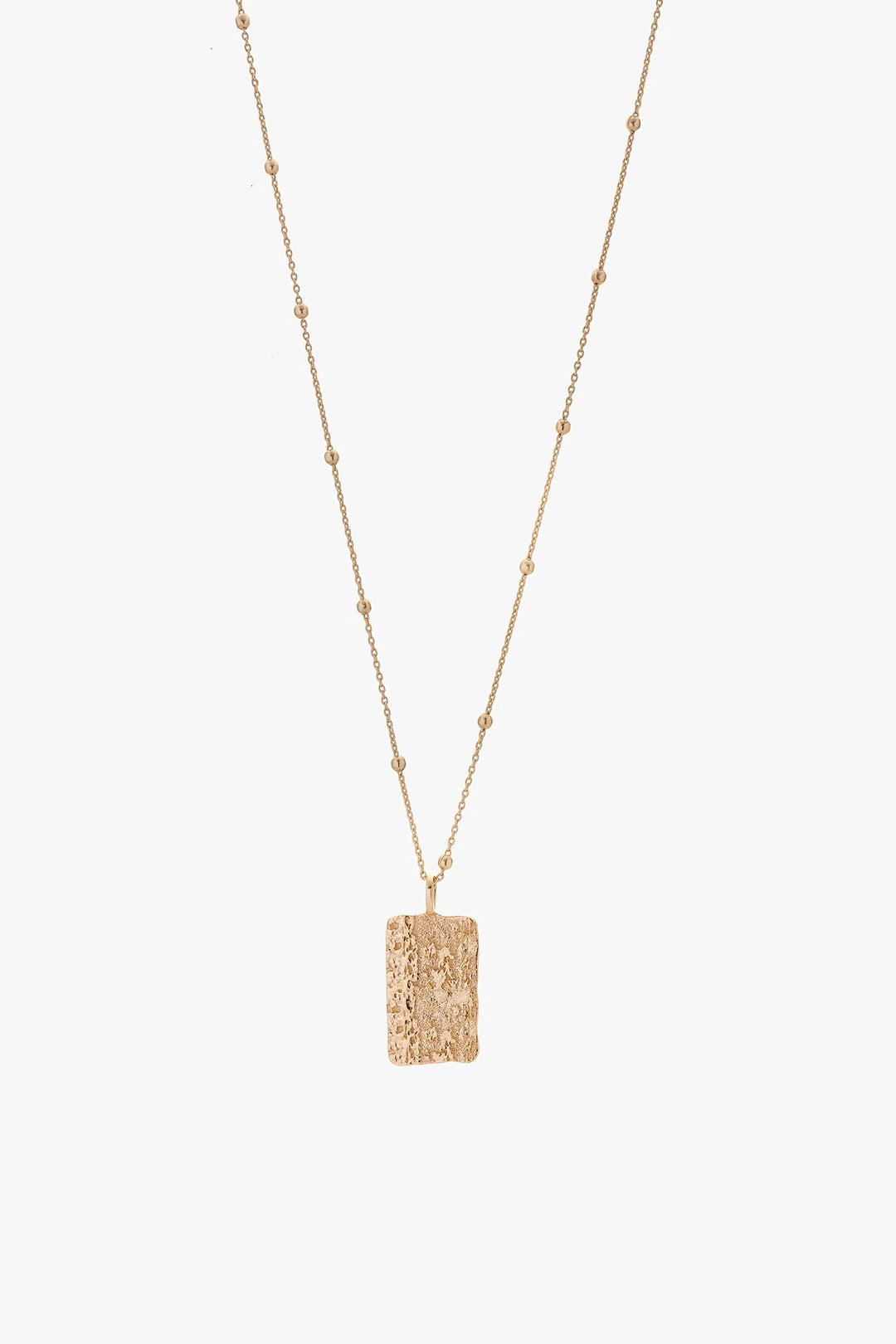 CASCADE NECKLACE GOLD PLATED