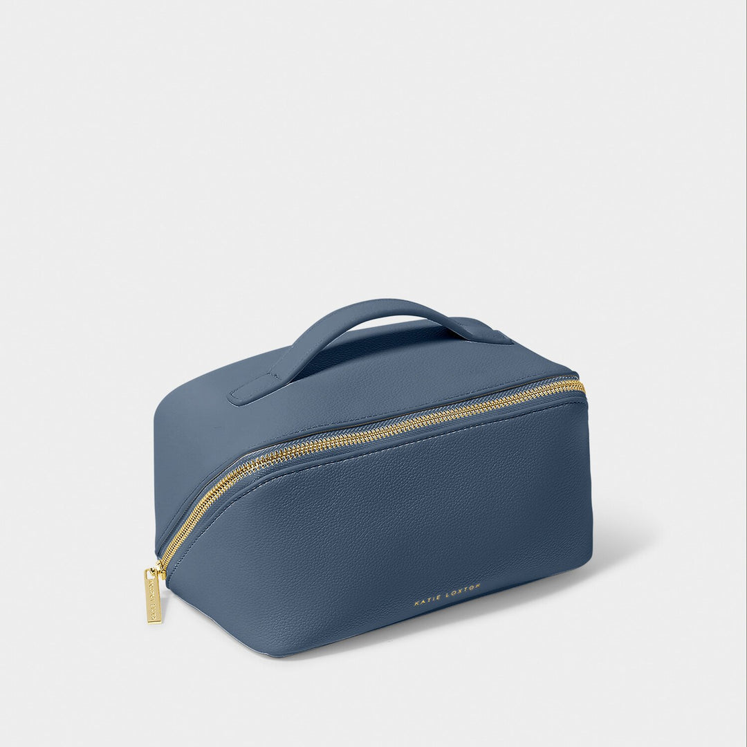 MEDIUM MAKE UP WASH BAG NAVY