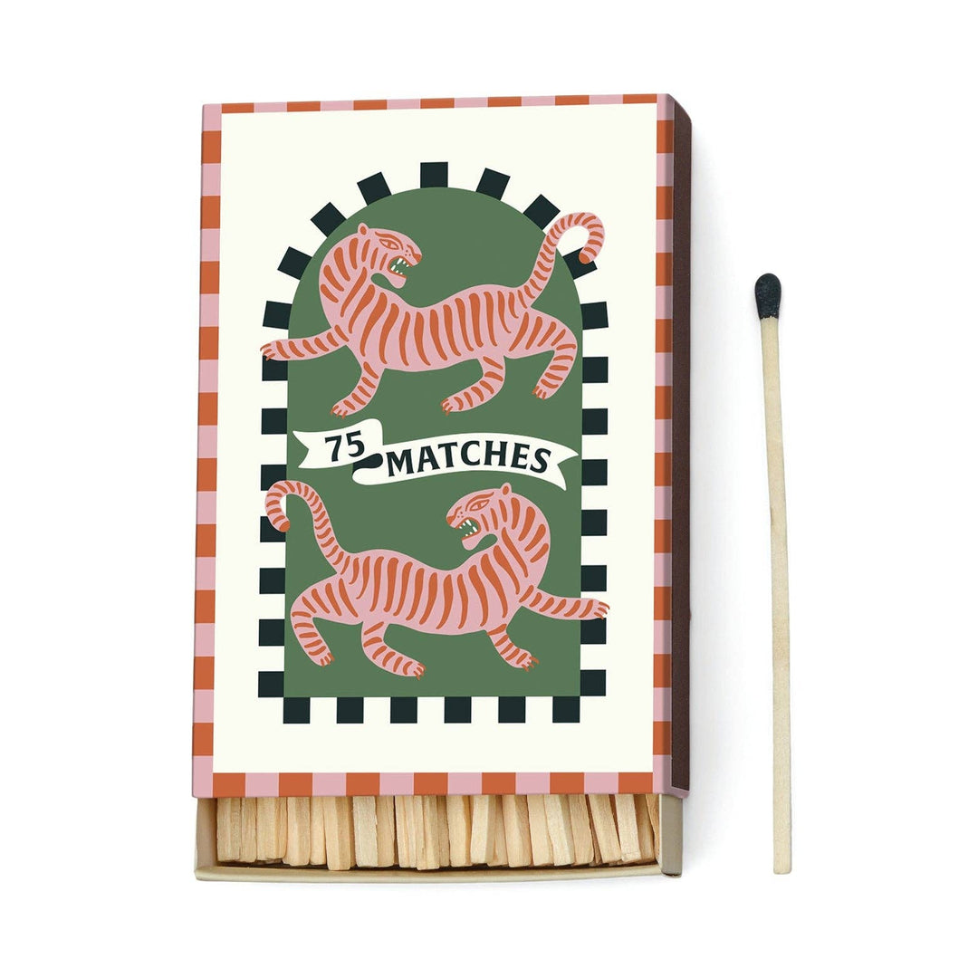 75 BOXED MATCHES TIGER