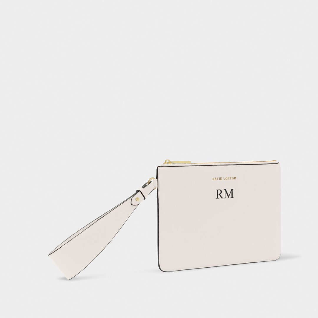MARNI WRISTLET POUCH OFF WHITE
