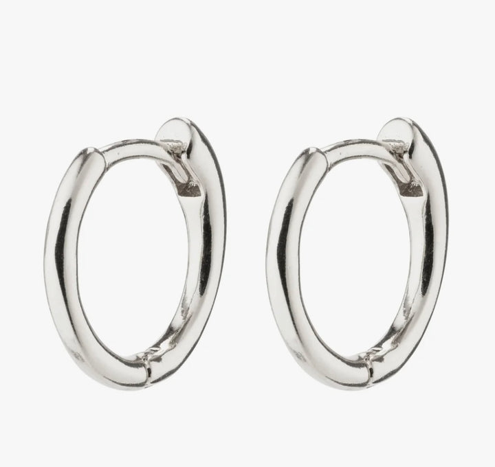 EANNA SMALL HOOPS SILVER PLATED