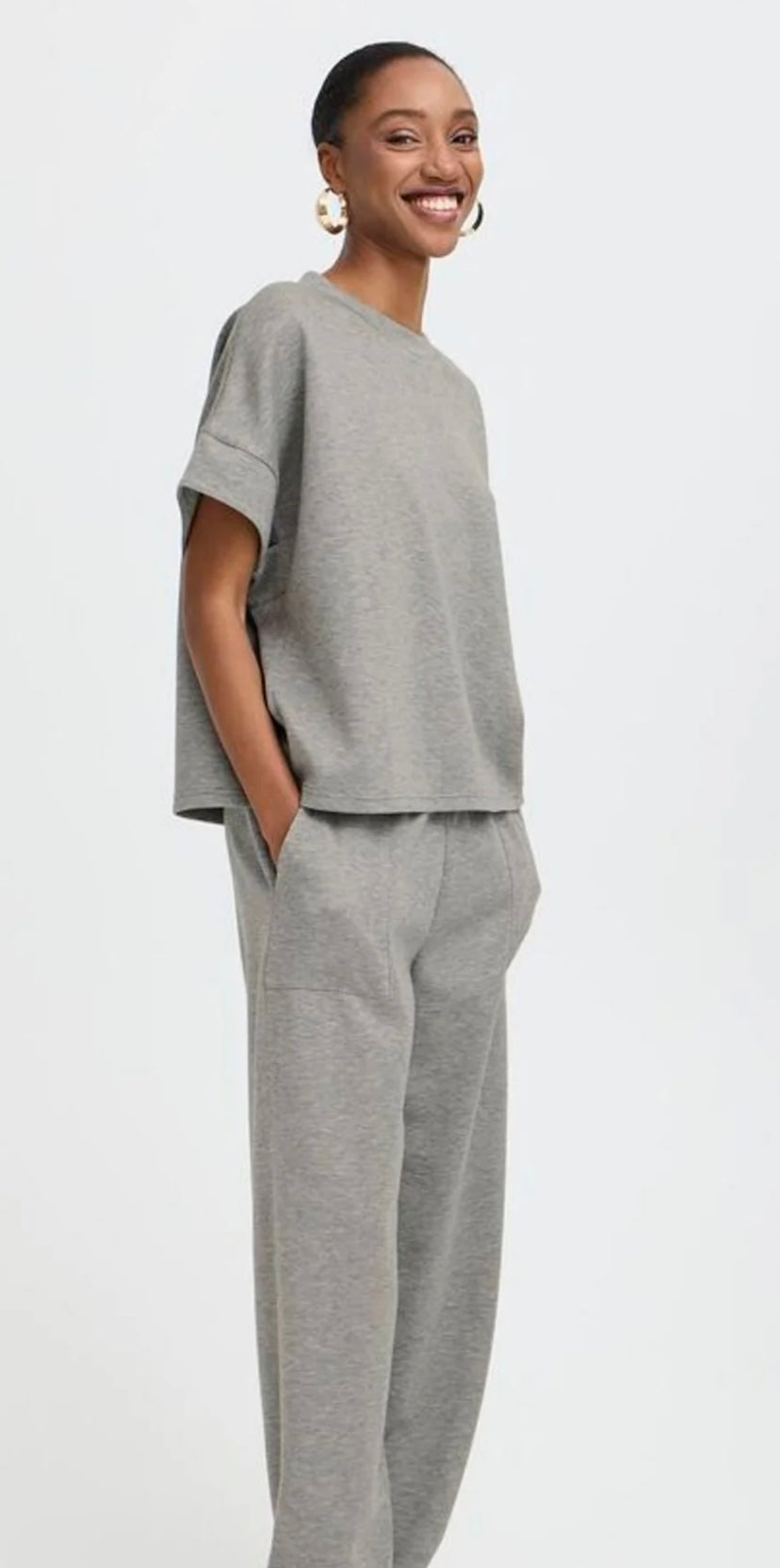 MID GREY MELANGE PUSTI VEST