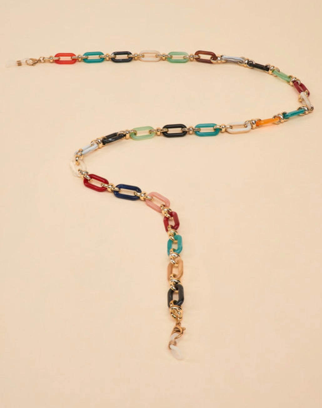 RAINBOW LOOP GLASSES CHAIN