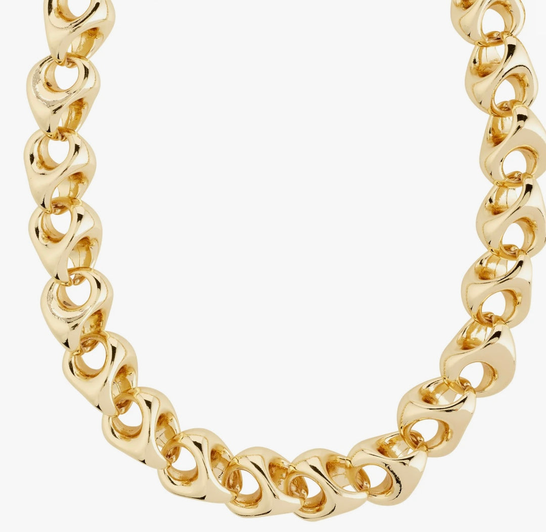 DUNE NECKLACE GOLD PLATED