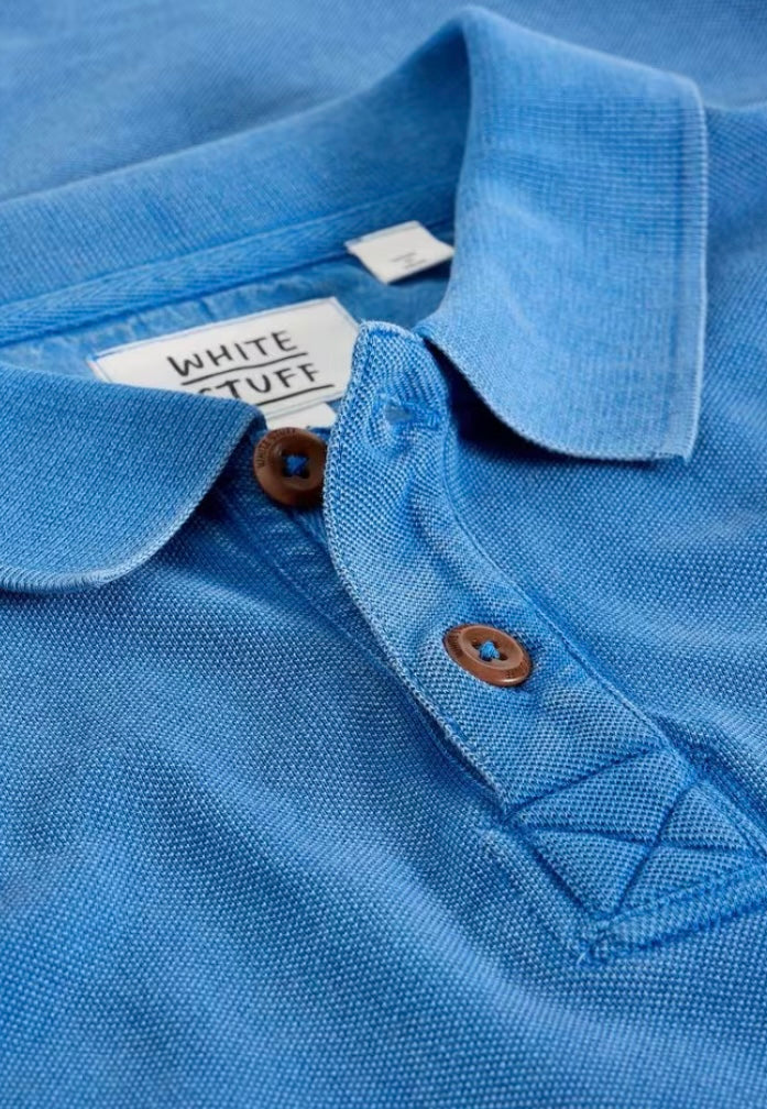 LS UTILITY POLO MID BLUE