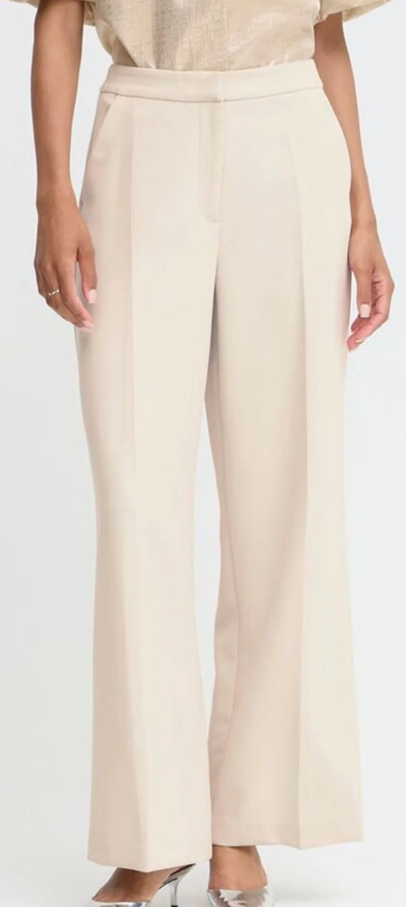 DENOA CL TROUSERS OATMEAL