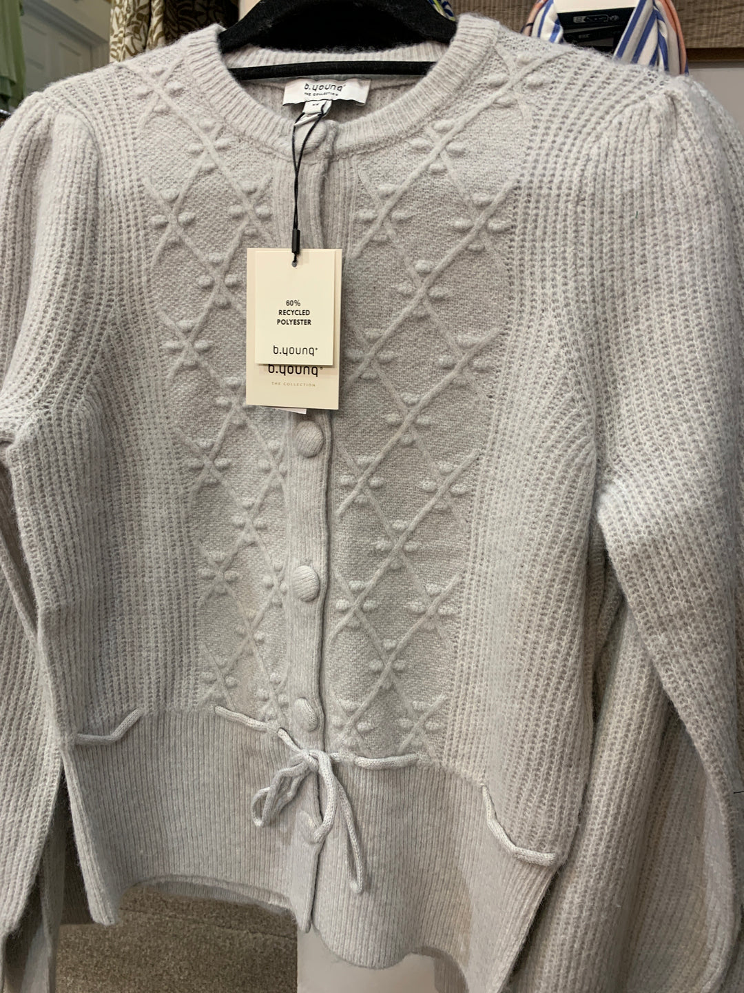 STRING MELANGE MIFFA CARDIGAN