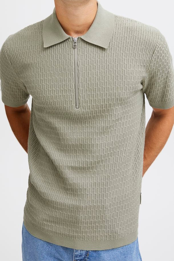 KARL STRUCTURED VETIVER POLO