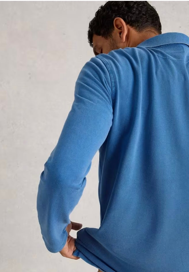 LS UTILITY POLO MID BLUE