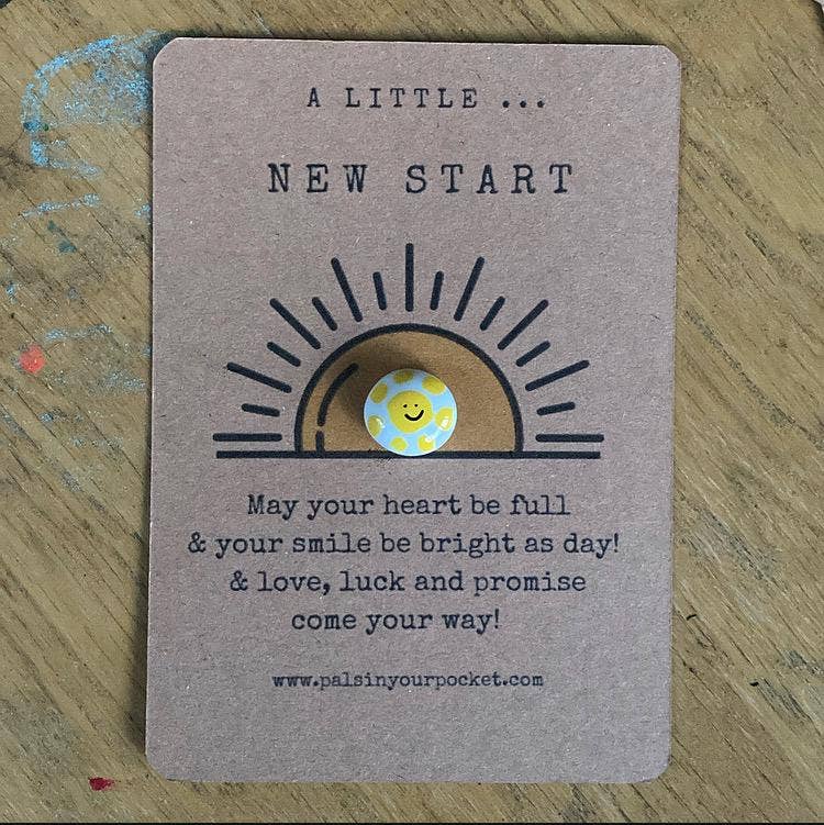 New Beginning Pebble & Card Set For Life Milestones