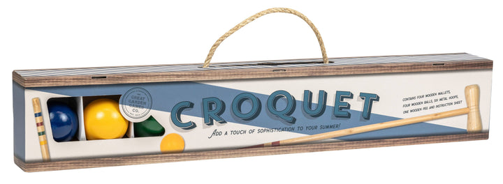 CROQUET WOODEN GAME