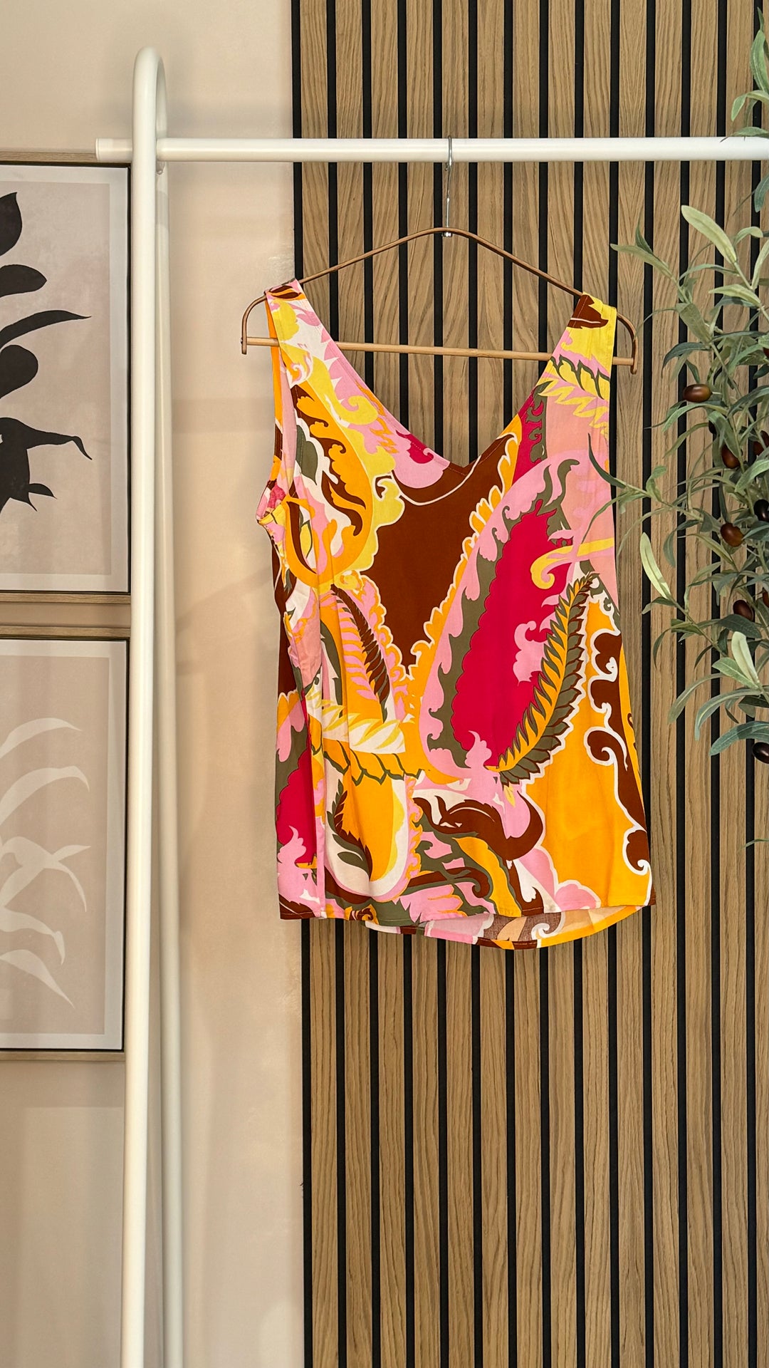 MMJOELLA TOP YARROW PAISLEY