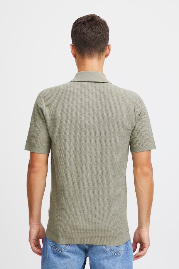 KARL STRUCTURED VETIVER POLO