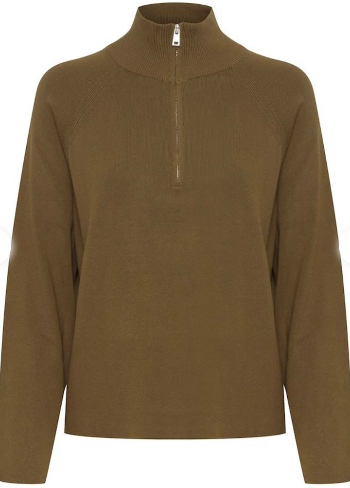 MMORLA HALFZIP JUMPER MILITARY OLIVE