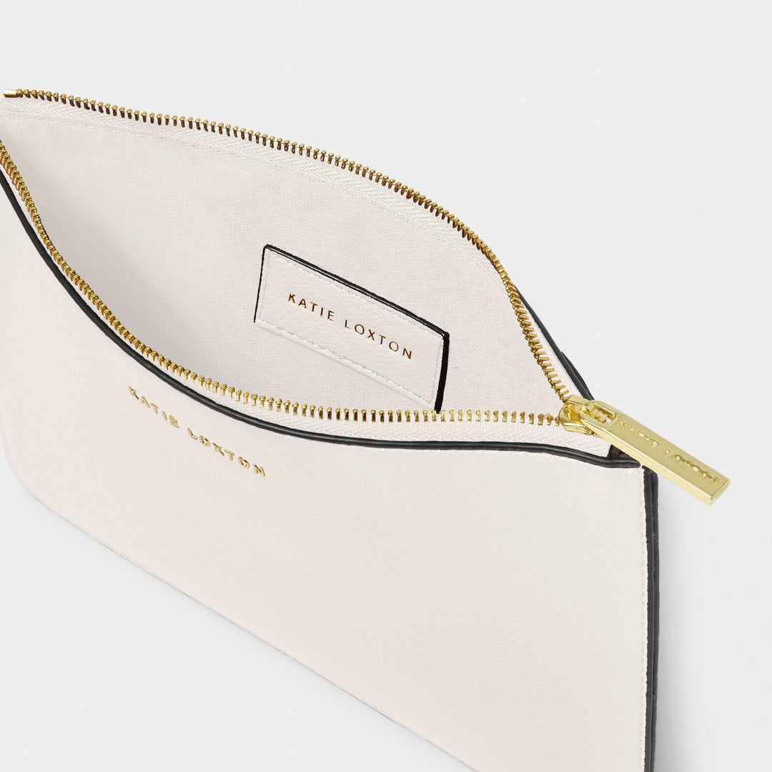 MARNI WRISTLET POUCH OFF WHITE