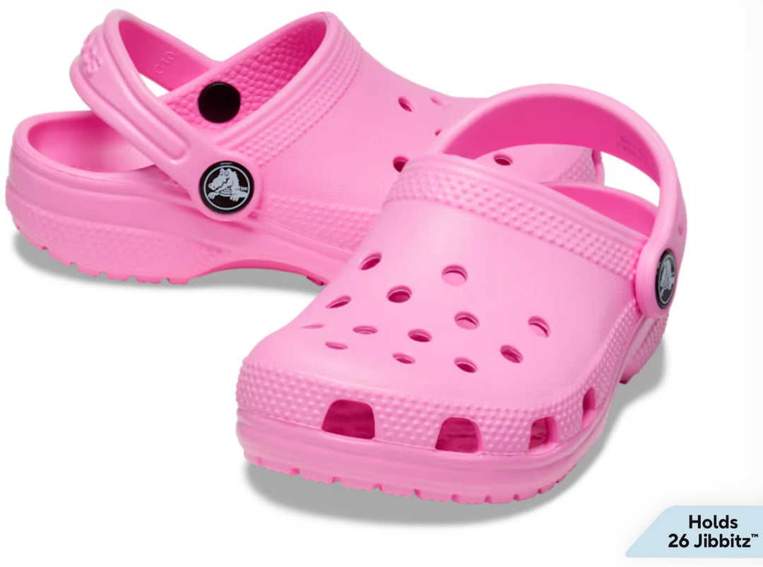 CLASSIC CLOG KIDS PINK ROSE TAFFY