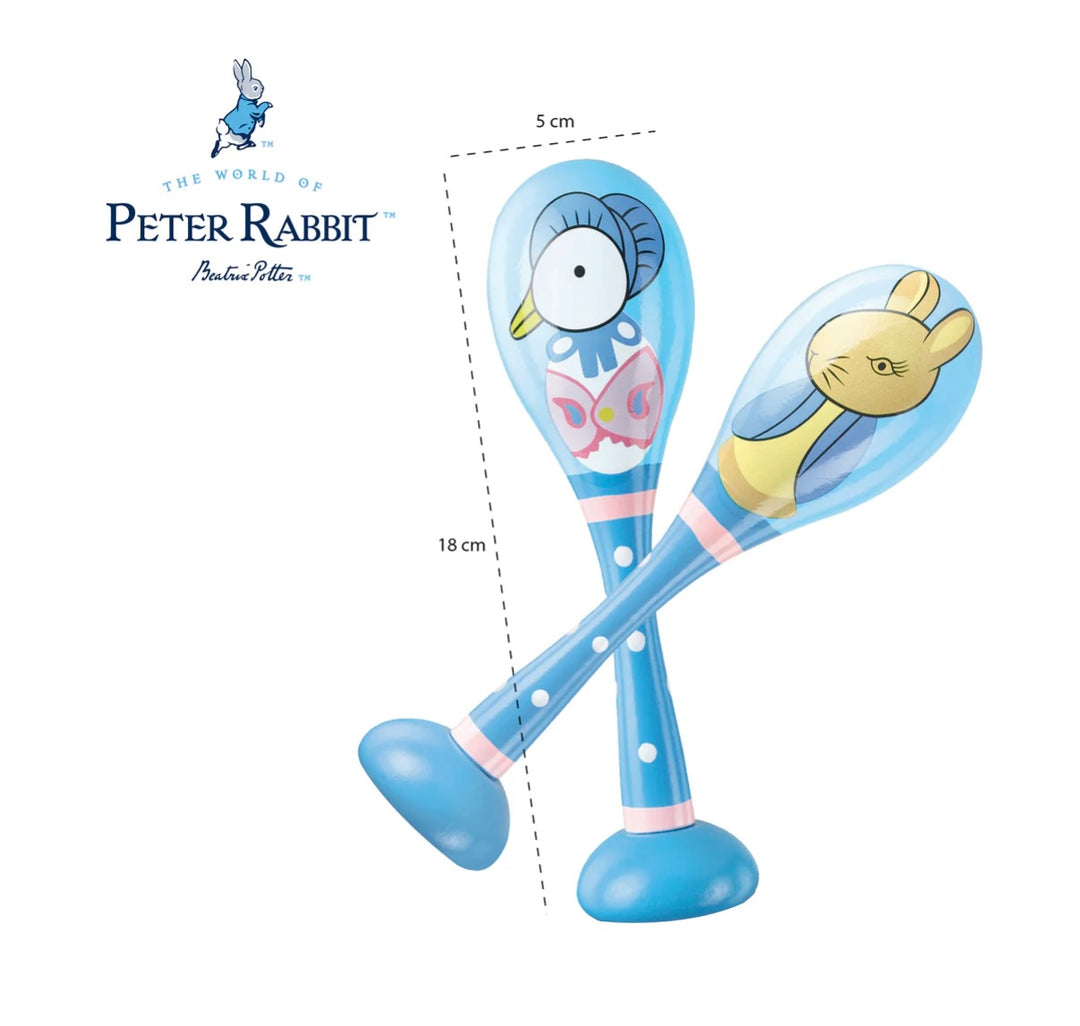 PETER RABBIT™ MARACA SET (FSC®)