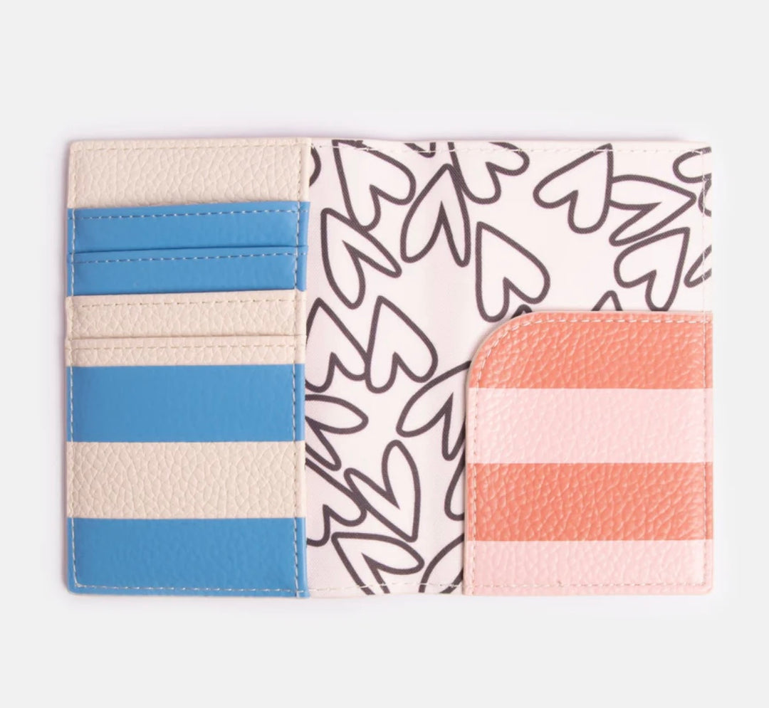 MULTI STRIPE PASSPORT HOLDER