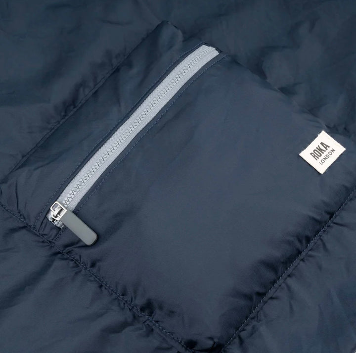 MIDNIGHT MEDIUM BOROUGH D RECYCLED NYLON FOLDABLE BAG