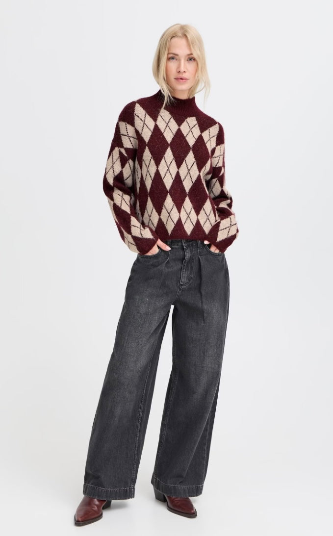 PORT ROYALE NAFTA ARGYLE JUMPER