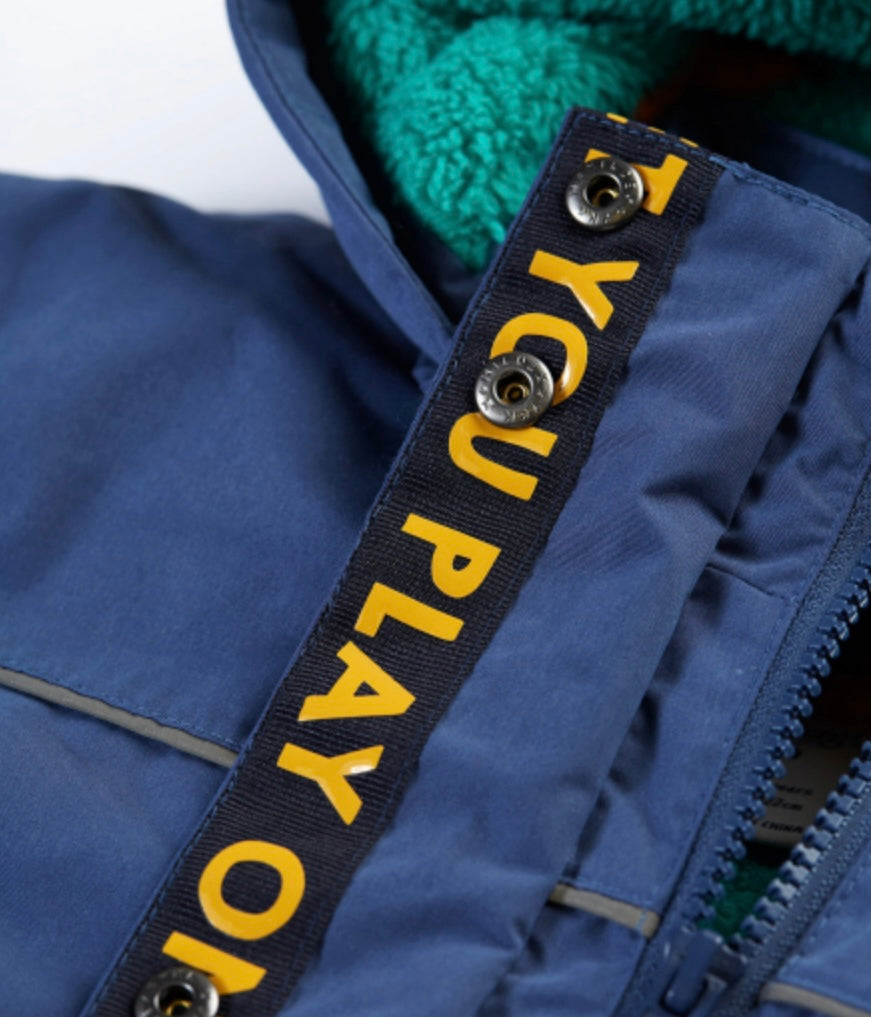 NAVY BLUE BONFIRE STARS RAMBLER 3 IN 1 COAT