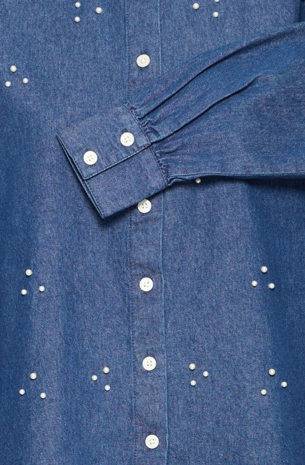 MID BLUE DENIM CALANTHA SHIRT