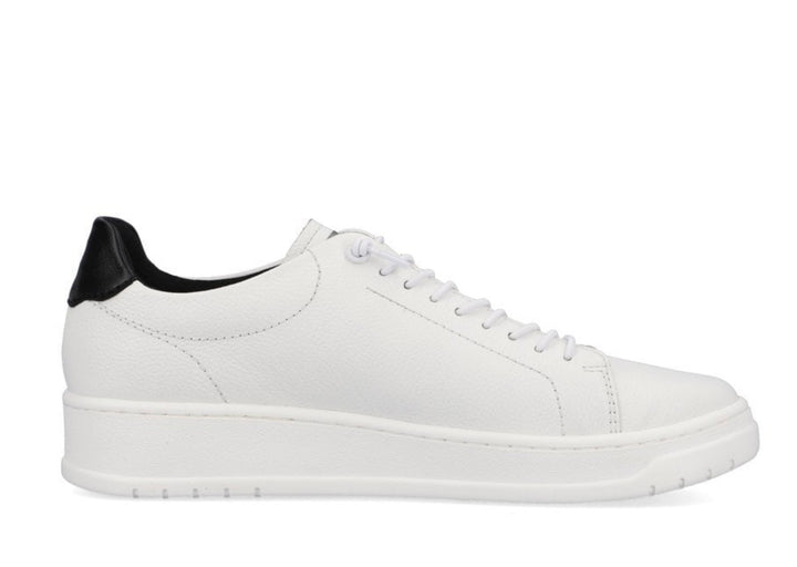 MENS WHITE LACE UP TRAINER