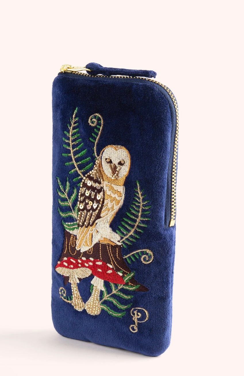 WOODLAND OWL SUNGLASSES POUCH