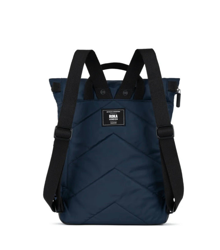MIDNIGHT BLACK LABEL MEDIUM RECYCLED NYLON BACKPACK