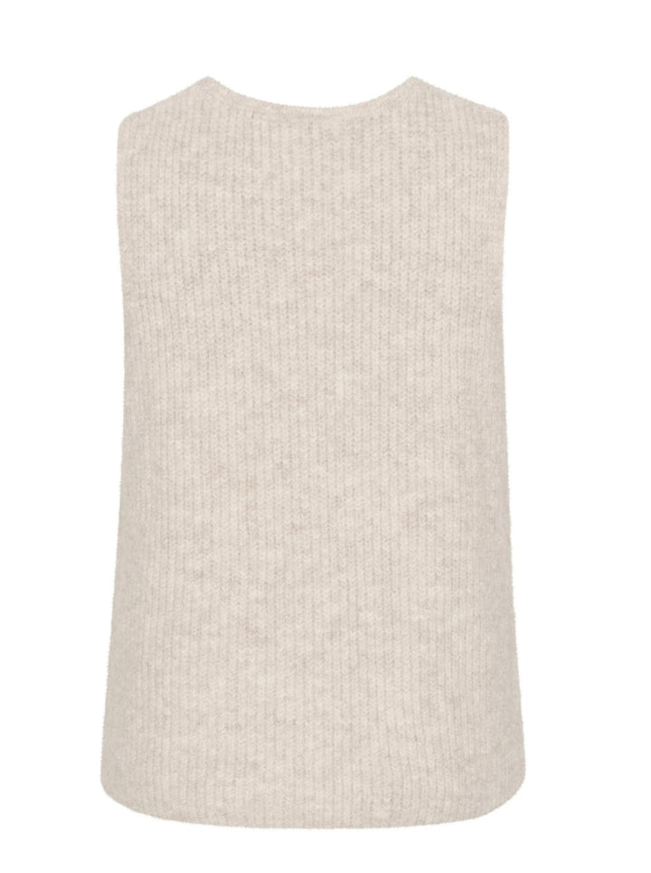 CRYSTAL GREY MELANGE XENYA VEST