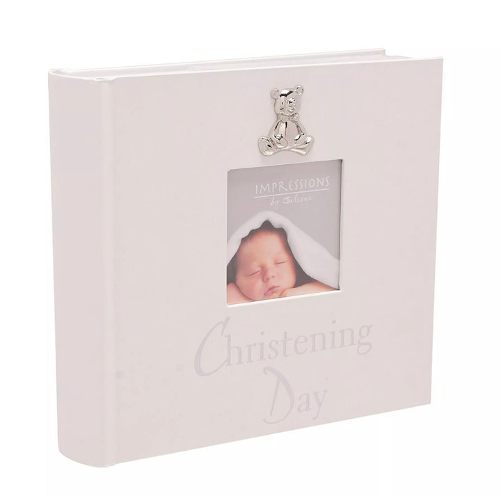 CHRISTENING PEARLISED PHOTO ALBUM