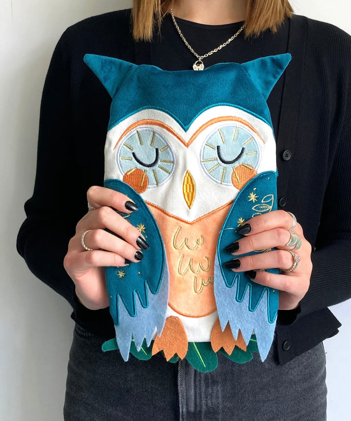 SECRET GARDEN OWL HOT WATER BOTTLE
