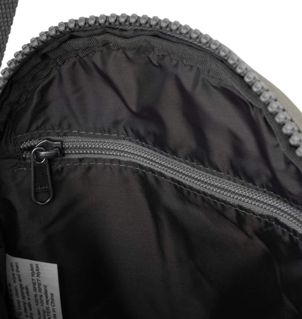 CREATIVE WASTE ASH CORIANDER PADDINGTON B RECYCLED CANVAS BAG