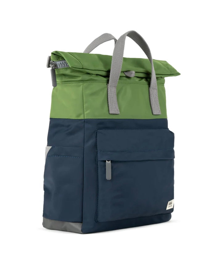 CREATIVE WASTE AVOCADO MIDNIGHT CANFIELD B RECYCLED NYLON MEDIUM BACKPACK