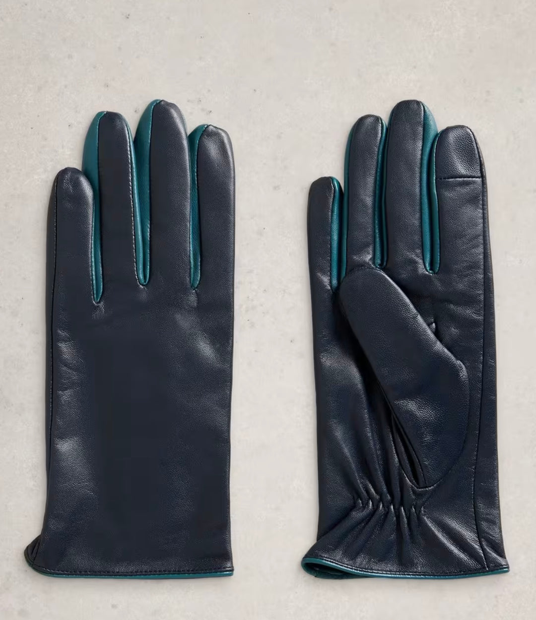 DARK NAVY CARRIE LEATHER GLOVE