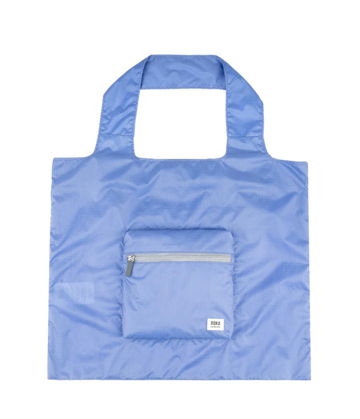 MEDIUM JACARANDA BOROUGH B RECYCLED NYLON FOLDABLE BAG