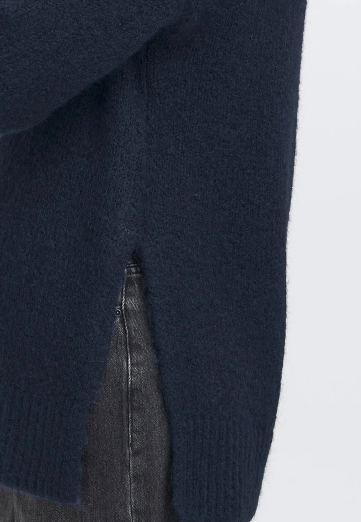 NAVY BLAZER MELANGE MILLERS LONG JUMPER