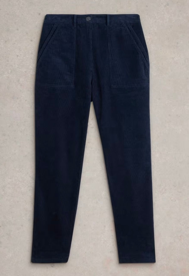 DARK NAVY TWISTER CORD TROUSER