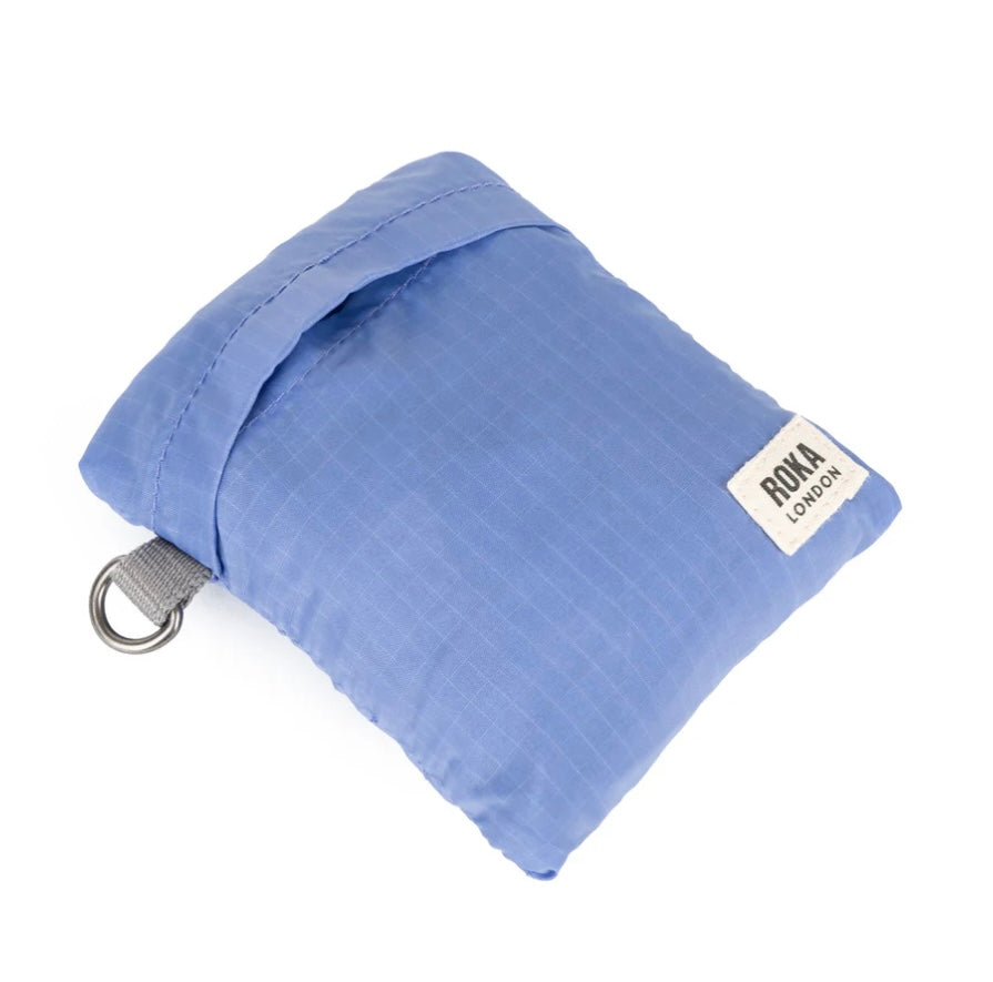 MEDIUM JACARANDA BOROUGH B RECYCLED NYLON FOLDABLE BAG